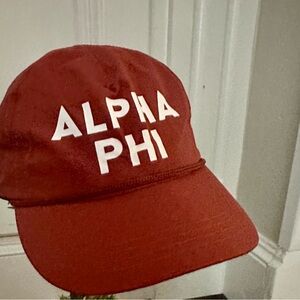 Alpha Phi Red Cap